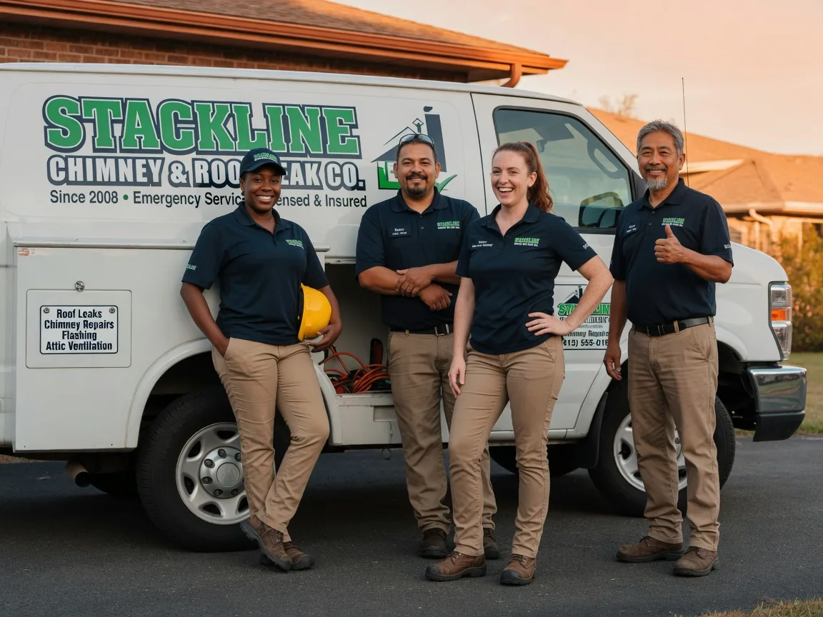 Chimney flashing repair company in Kannapolis, NC
